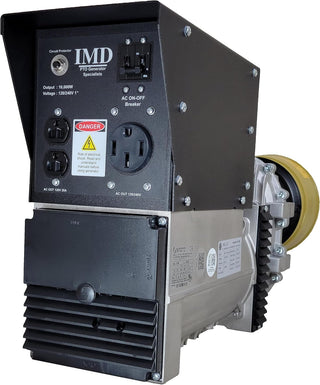 IMD LLC 3PT PTO Generator – 10KVA Single Phase | 120/240V | AVR | Includes Plug, Shaft & Mount  | For Tractor