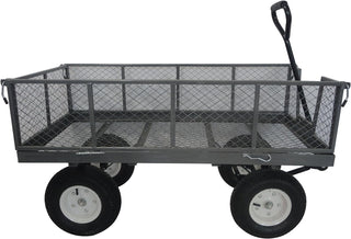 Field Tuff 2-in-1 Jumbo Wagon | 1400 lb. Capacity | Folding & Detachable Sides | Towing Power 18–30 HP / 400cc+ | For ATVs, UTVs & Tractors