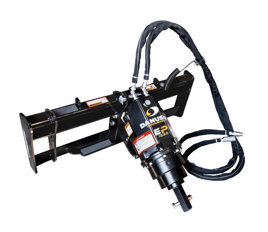 Danuser EP Auger Drive | Model 1530 (180408 / 180415 / 196027) | 36″ Max Auger | 2″ Hex | Hydraulic Flow Range 15–30 GPM | For Skid Steers