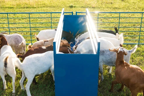 Sydell 2-Sided Horizontal Combination Feeder | 0824HP/0826HP | 25 1/2" Width | For Sheep & Goat