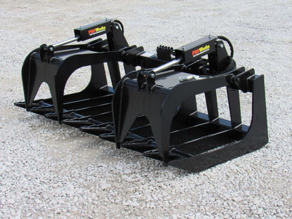 ProWorks 6' Grapple Root Dual Cylinder | Width 72" | 15-25 GPM | For Skid Steers