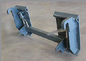 Worksaver | Euro/Global to Skid Steer Adapter Brackets | Model 832550, 835020 & 835045/830345 | Capacity Up to 4,000 lbs | Horsepower  30 To 50 HP | For Tractors