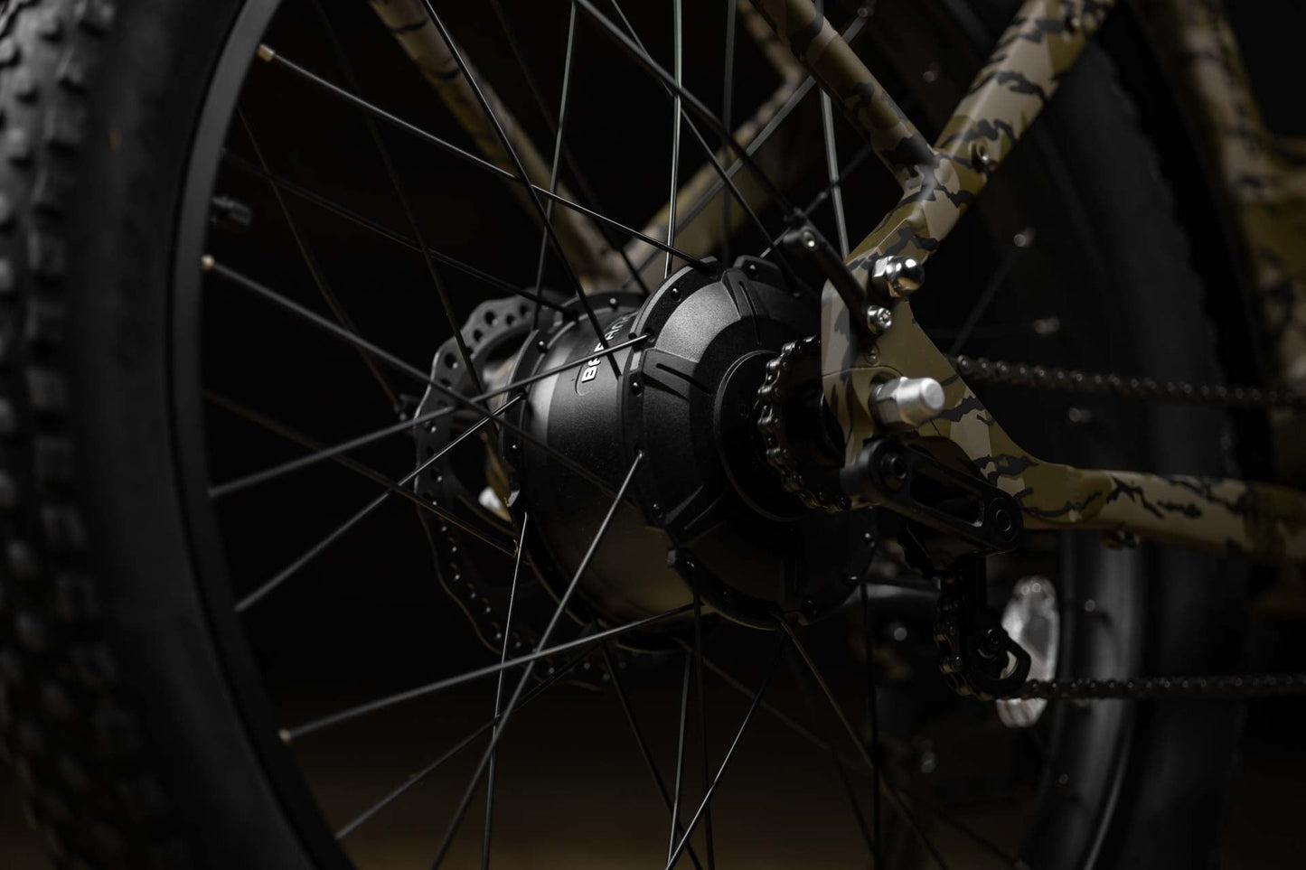 Rambo | E-Bikes | Model Nomad 2.0 | Up to 30 MPH | Up to 38-Mile Range | 1000W Hub Motor | Dual Battery | 48V 15Ah-20Ah LG Battery | For Hunters & Adventurers