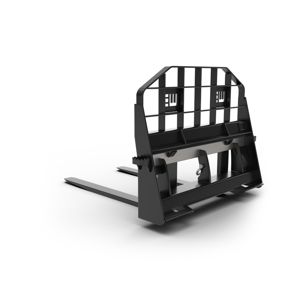 Werk-Brau Manual Adjustable Forks | Model WBPF | Tine Length 42", 48" & 60" | 10–30 GPM | For Skid Steer