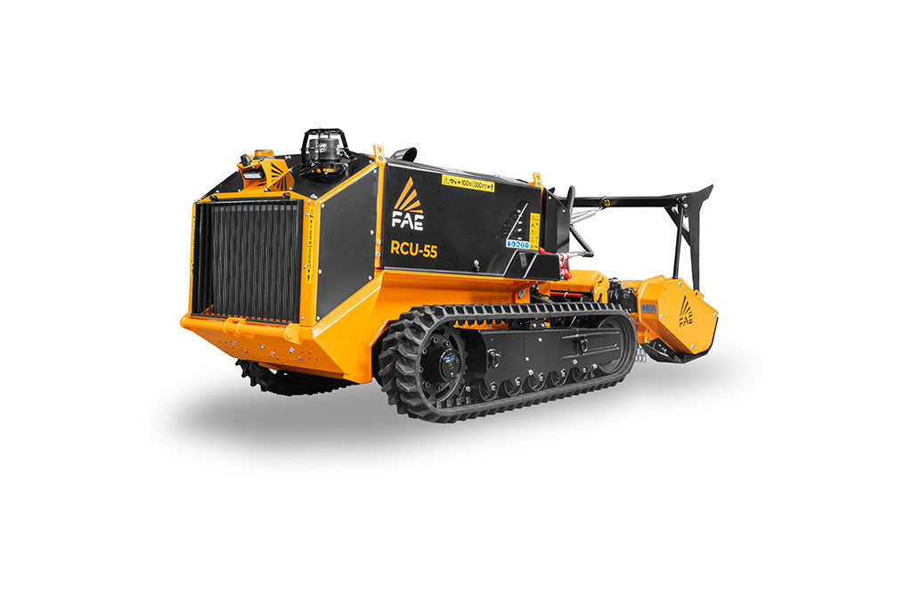 FAE Remote-Controlled Tracked Carrier | Model RCU55 | 56 HP | Up to 55° Slopes | For Forestry