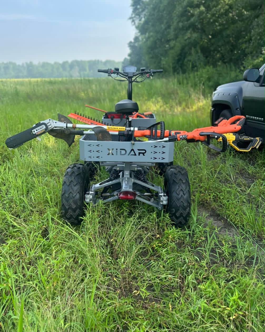 XiDAR Spyder - All‑Electric 4WD ATV ( Zero Emissions) | 5,600W Motor | For Hunters & Outdoor Adventure