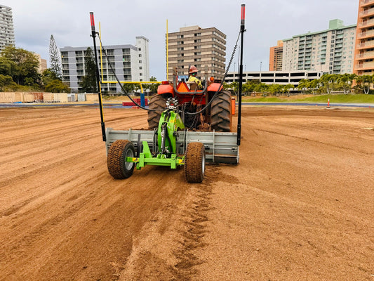 STEC SINGLE / DUAL LASER GRADER WITH HYDRAULIC VALVE FOR TRACTOR