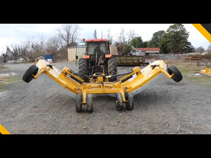 Bush Whacker Medium Duty Flex-Wing Brush Cutter | Model MD-180 | Width 180" inches | Horsepower 120 HP | For Tractors