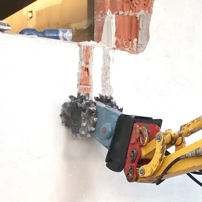 RockZone Rockwheel Twin Drum Cutters | Model D20 & D30 | Width 42" - 46" | Machine Size 17 - 42 Tons | For Excavators