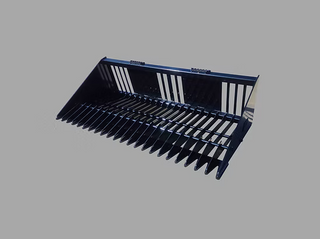 EIP Manufacturing Rock Bucket | Models RB72 & RB84 | Widths 72" & 84" | 8 To 30+ GPM | For Skid Steers & Loaders
