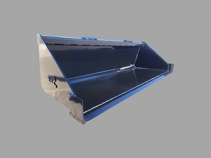 EIP Manufacturing Low Profile Bucket | Models MBLS66 To MBLS96 | Widths 66" To 96" | 8 To 30+ GPM | For Skid Steer