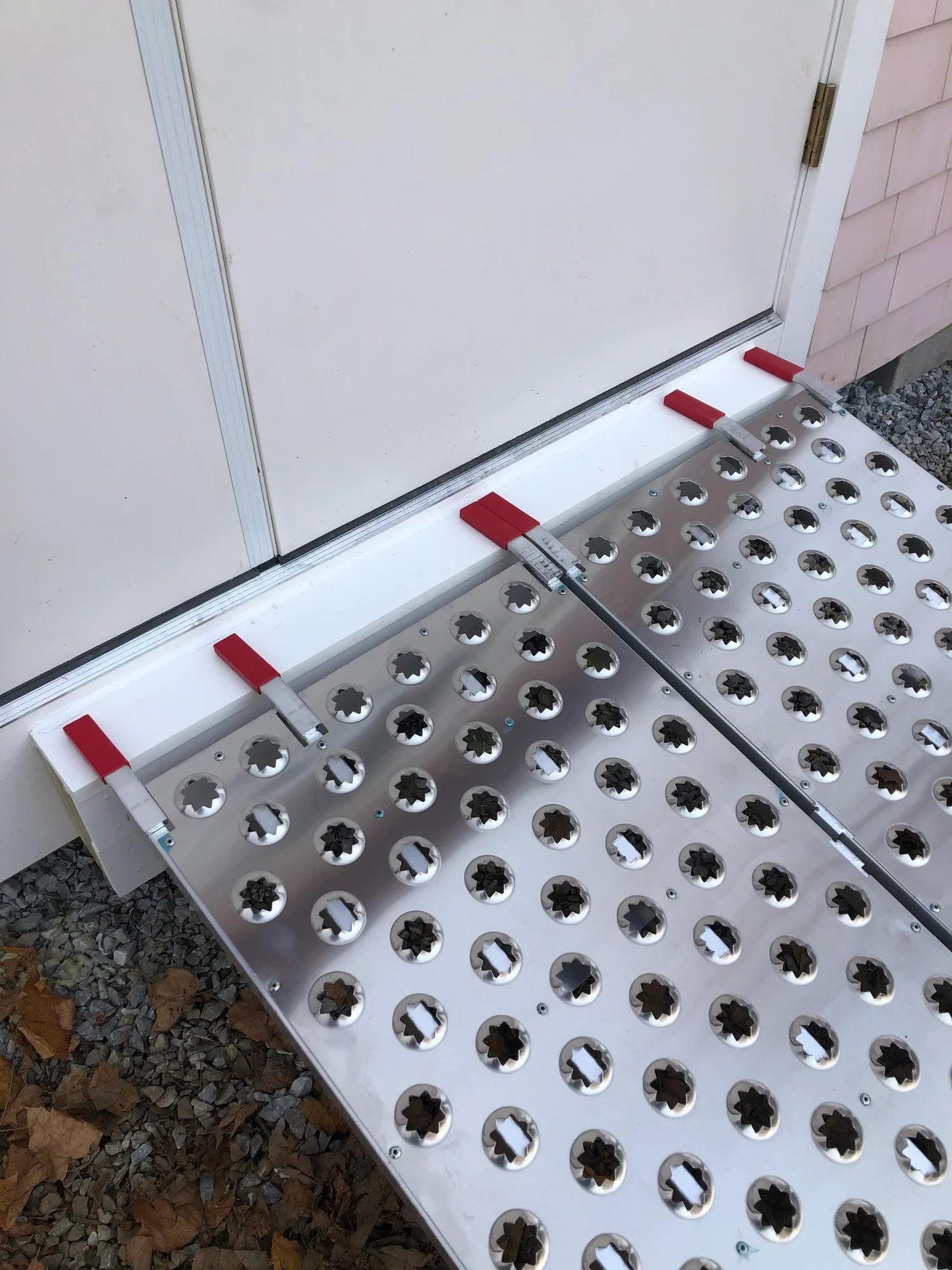 Black Widow Punch Plate Bi-Fold ATV Ramp | Model BFP-7044 | Size 71.25" L x 43.75" W | Capacity 1,500 lb. | Horsepower 4 To 90+ HP | For ATV, UTV & Lawn Equipment Loading