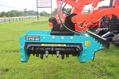 Ferntree F1-E Series Forestry Mulcher | Cutting Width 22" & 32" | For 2-6 Ton Mini Excavators