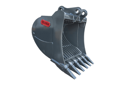 NM Attachments Heavy Duty Skeleton Bucket | Model 20SK Series | 42"-48" Attachment Size | Machine Size 22.5 – 27.5 Tons | For Excavator