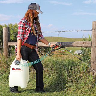 Fimco Lawn Guard Rechargeable Sprayer | Tank Capacity 4 Gallons | Spray Capacity 13 Gallons Per Charge | 3.6V Lithium-ion (Rechargeable)