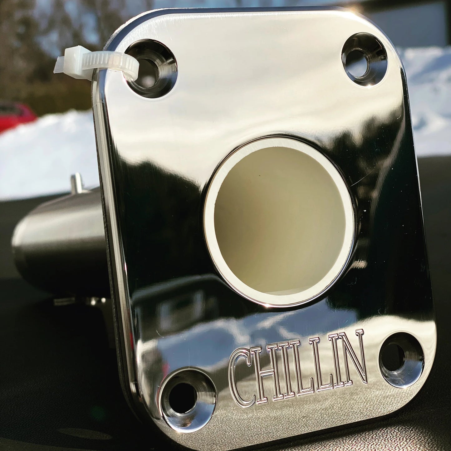 LT Marine Custom Engraving Rod Holder | Precision Laser Engraved | Premium Marine-Grade Stainless Steel | For Boats, Yachts & Fishing Gear