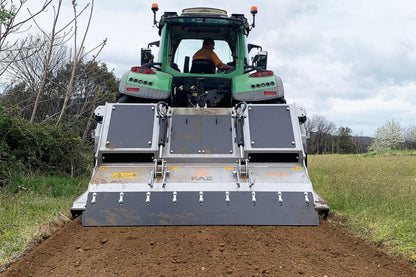 FAE | RSM Stone Crusher | Model 200 To 225 | Width 81.9" To 91.3" | Crushes Stone Up to 20 Inches, 16 Inches Deep | Horsepower 200 To 360 HP | For Tractors