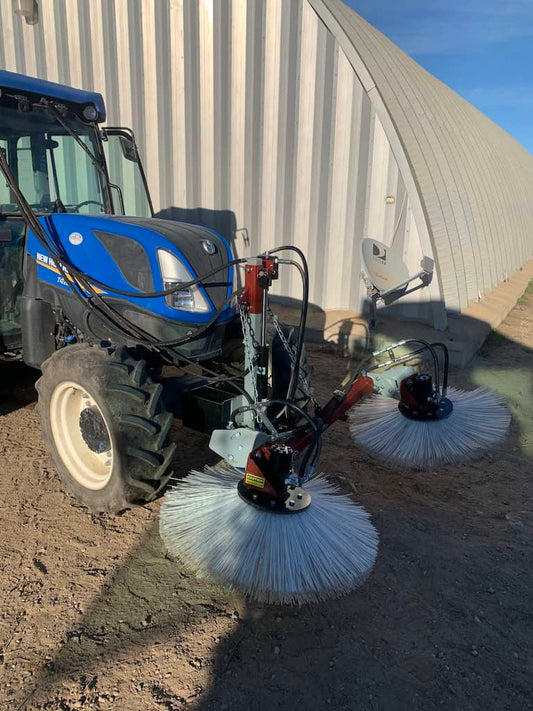 Agrishield Vineyard Berm Sweepers | Model 2800 Series | Width Range 90"-144" | Horsepower 40-80 HP | For Tractors