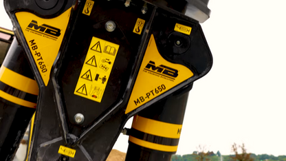 MB Crusher Demolition Pulverizer | Model MB-PT1150 | Jaws Width 25" | Machine Size 12–19 Tons | For Excavators