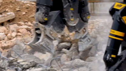 MB Crusher Demolition Pulverizer | Model MB-PT1150 | Jaws Width 25" | Machine Size 12–19 Tons | For Excavators