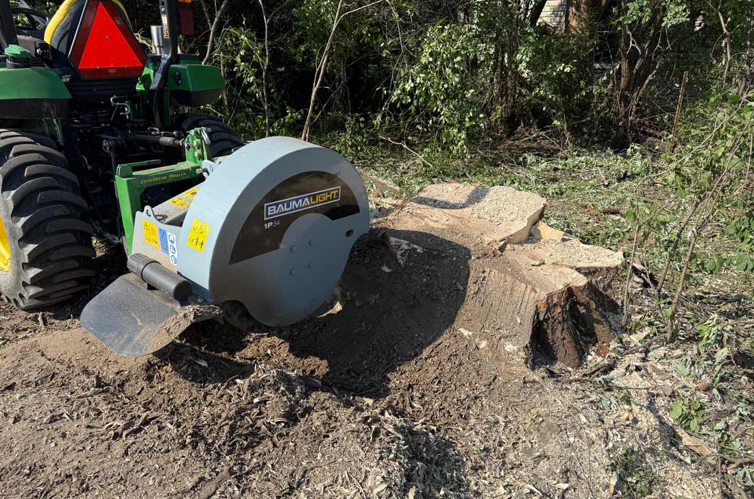 Baumalight Stump Grinder | Model 1P34 | Rotor 34" | 24-65 HP | For Category I 3-Point Hitch Tractor
