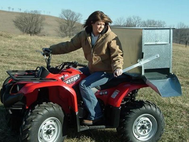Stull Feeders Gravity Flow Feeder | Models 200, 300 & 400 LB | 15–25 HP | For ATV & UTV