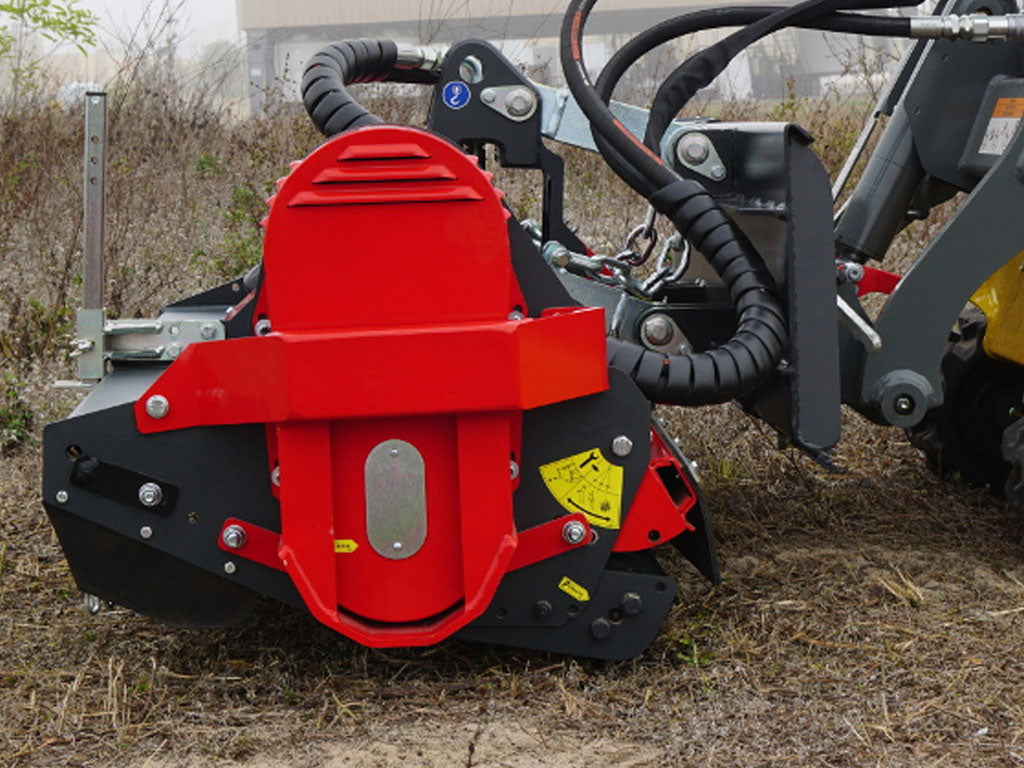 SEPPI 66" TO 74" SMWA 155  AND SMWA 175 FLAIL MOWERS FOR MINI COMPACT OR COMPACT TRACK LOADERS