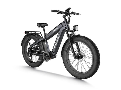 Himiway D5 Plus (Rhino) | 1000W Mid-Drive Motor | 80-110 Miles Per Charge | Dual Battery Off-Road Electric Bike