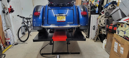 Black Widow ProLift Pneumatic ATV Lift Table | Model BW-PROLIFT-HDXW-ATV | 48" Wide, 105.5" Long | 1,500 lb Capacity | For ATV & Motorcycle Maintenance