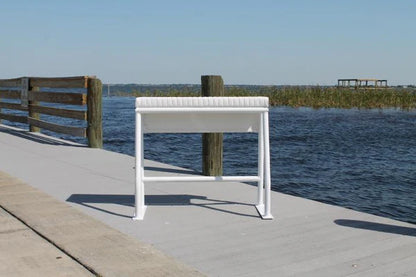 RIO MARINE CUSTOMS | Leaning Post | Model SLLP32 | 32" W x 18" D x 34" H | Versatile and Comfortable Seating | For Boats