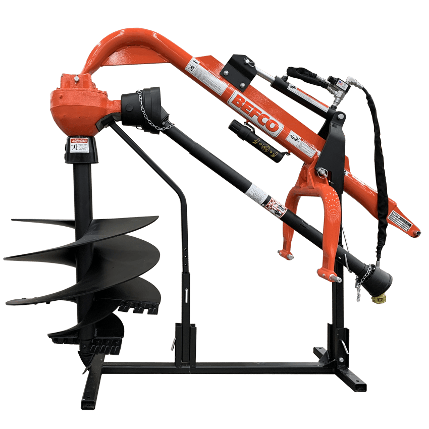 Befco Post Hole Diggers & Augers | Auger Size 6" To 30" | Horsepower Range 15 To 90 HP | For Tractors