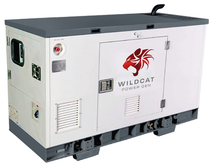 Wildcat Freedom AC Generator | Enclosed / Single Phase with Tank | Prime Power Options 10 kW & 15 kW | Fixed Speed (1,800 RPM) Engine