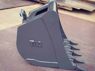TAG Dirt Bucket 3" T-Pin | Heavy Duty High-Capacity QC38 Interface | 24"–48" Width | 845–1,295 lbs | 16–20 Ton | For Excavators
