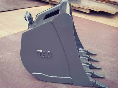 TAG Quick coupler Dirt Buckets with 1.25