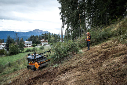 FAE Remote-Controlled Tracked Carrier | Model RCU120 | Up to 55° Slopes | 120 HP | For Forestry