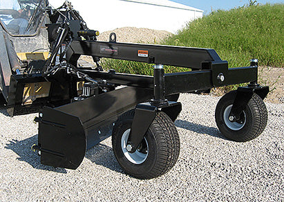 Worksaver SSGB‑8B Skid Steer Grader Blade | Laser Model | Working Width 96" | 12–30 GPM | For Skid Steers