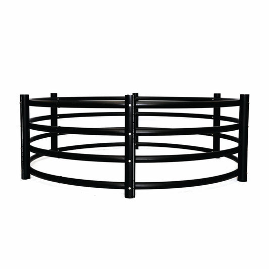 Hutchison HW Poly Horse Bale Feeder | 8′ Diameter | Height 32″ & 66″
