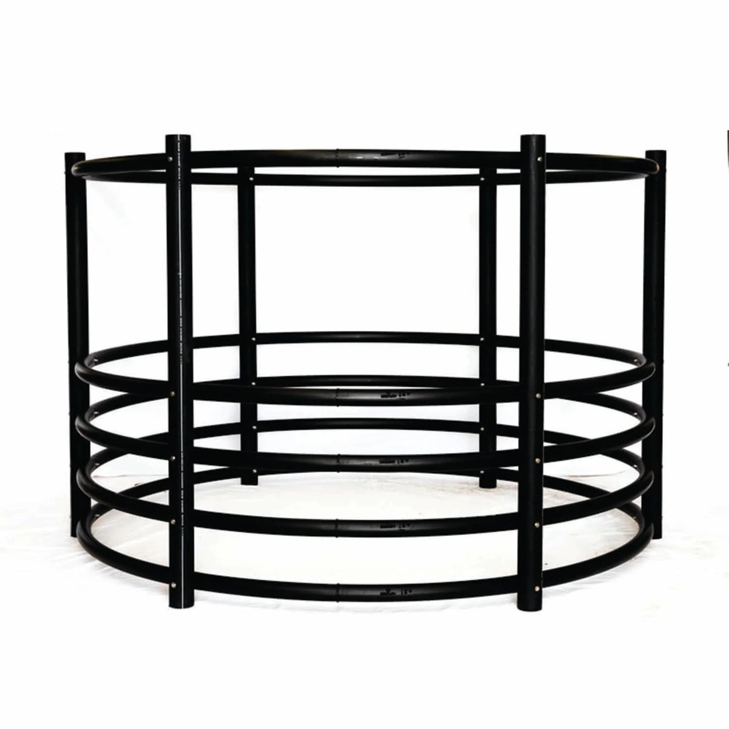 Hutchison HW Poly Horse Bale Feeder | 8′ Diameter | Height 32″ & 66″