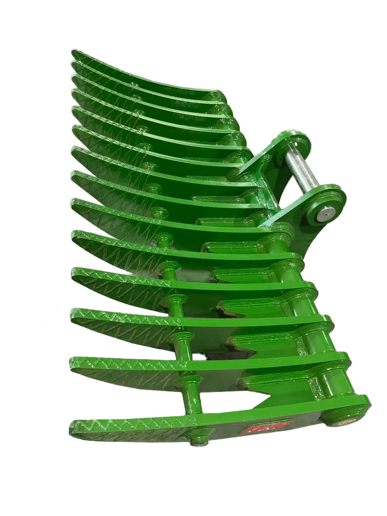 JMA Attachments Brush Rake | Rake Width 90″ Inches | For 16 – 25 Tons Excavators