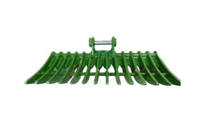 JMA Attachments Brush Rake | Rake Width 90″ Inches | For 23 – 36 Tons Excavators