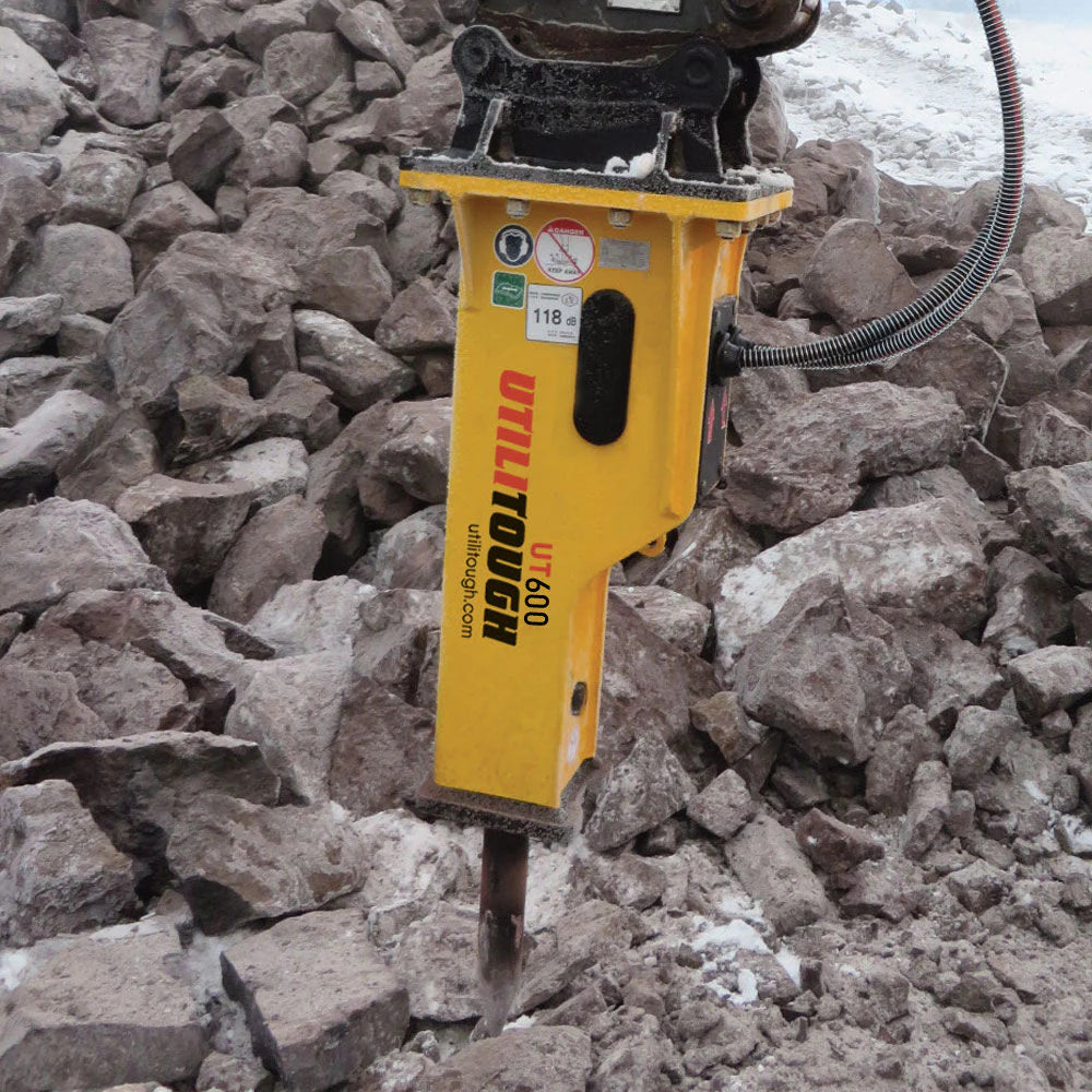 Titan Attachments Utilitough 225 Series Excavator Hydraulic Breaker