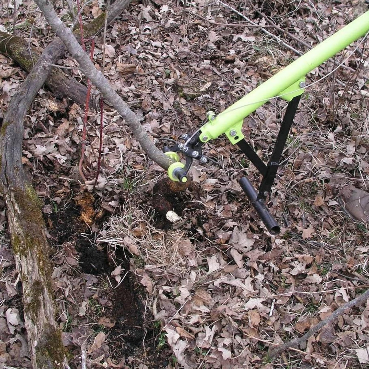 Brush Grubber Single‑Person Ironclad Manual Handled | Capacity 2" Diameter | 360° Rotating Pads