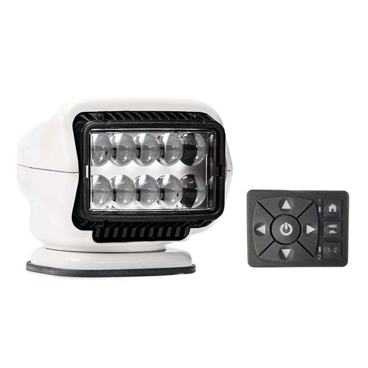 Golight Stryker | ST Series Permanent Mount White 12V LED | Hard Wired Dash Mount Remote [30204ST]