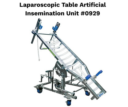 Sydell Laparoscopic Artificial Insemination Table | #0929 | Bed Size 60–69" | For Sheep & Goat Veterinary