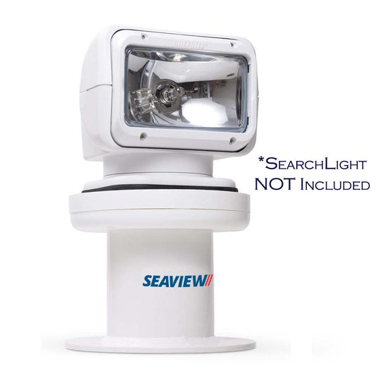 Seaview 6.38" Vertical Searchlight  Thermal Camera Mount w/8" Round Base Plate [PM5SL8]