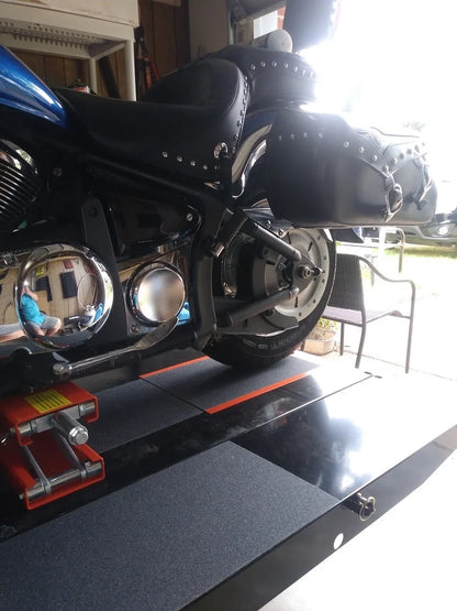 Black Widow Extra-Long Approach Ramp For ProLift Table | Model BW-PROLIFT-HD-XLTABR | Width 24" | 40" Ramp Length | For Motorcycle, ATV & UTV Lift Table Loading