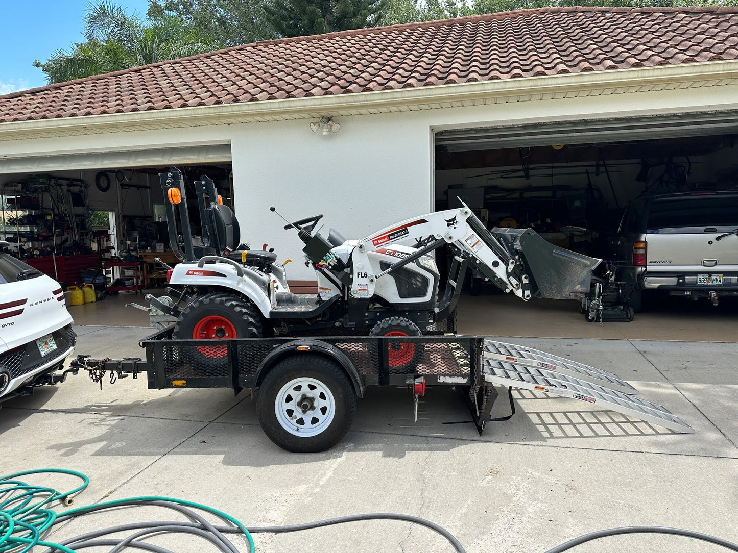Black Widow Arched Dual Runner UTV Ramps | Width 20-1/4" | Length 5' 5" | Capacity 3,000 lb | Lightweight Aluminum | Horsepower 4 To 90+ HP | For UTVs, ATVs, & Trailers