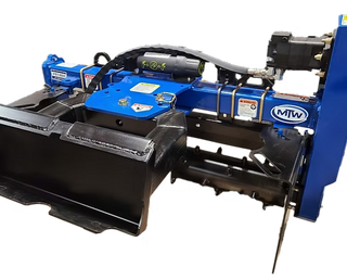 MTW TerrainX RTS Skid Steer Power Box Rake / Soil Conditioner | Working Widths 48″, 60", 72" & 84" | 8–20 GPM | For Skid Steers