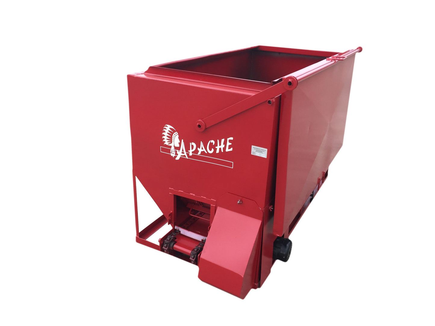 Global Equipment Apache Range Feeder | Capacity 2,000 lbs | Trailer Mounted / Mobile