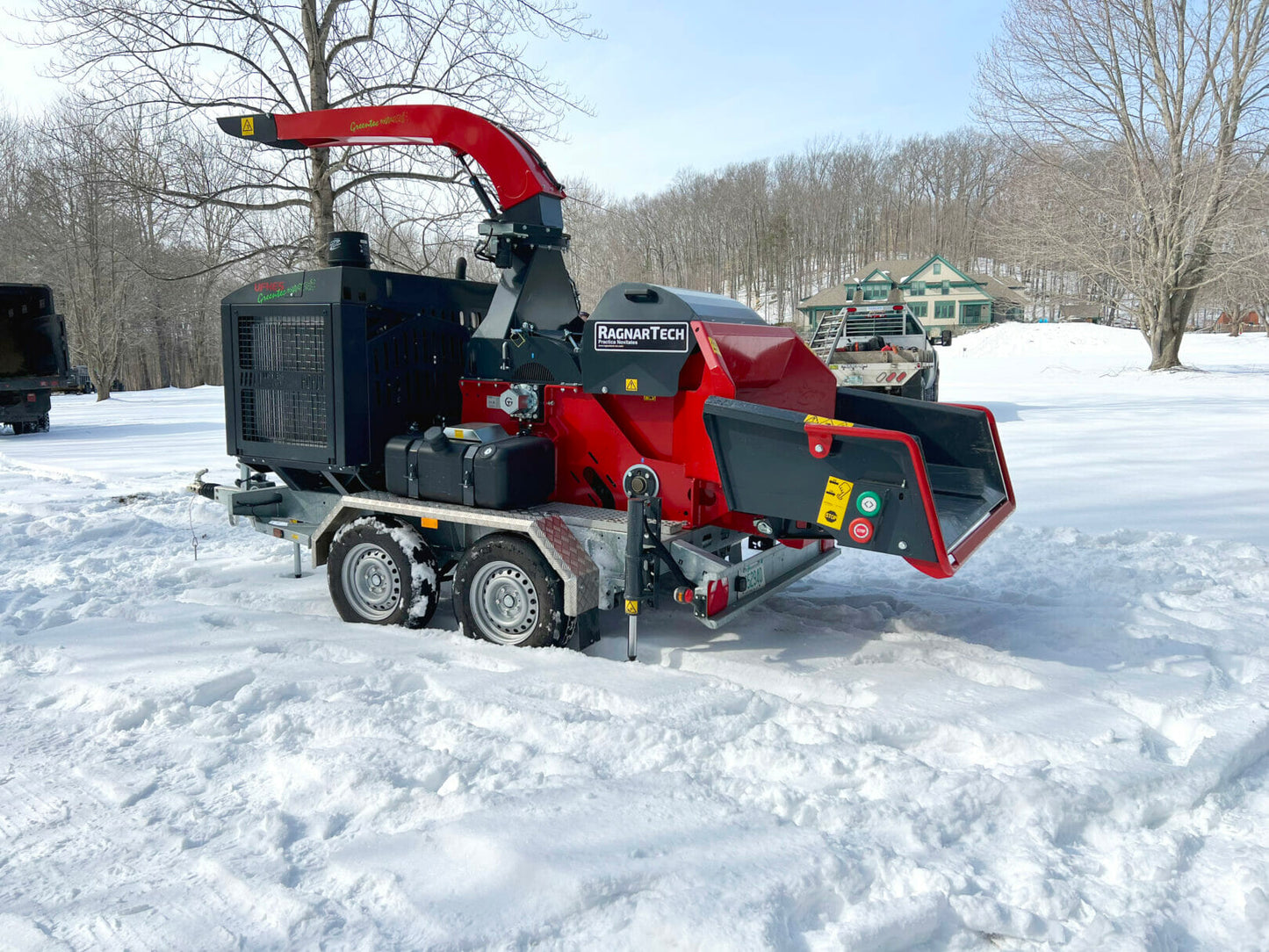 RagnarTech Tree Care Chippers | Model 2242 | Max Tree Diameter 22" Inches | Engine Horsepower 425 HP | For Tractors